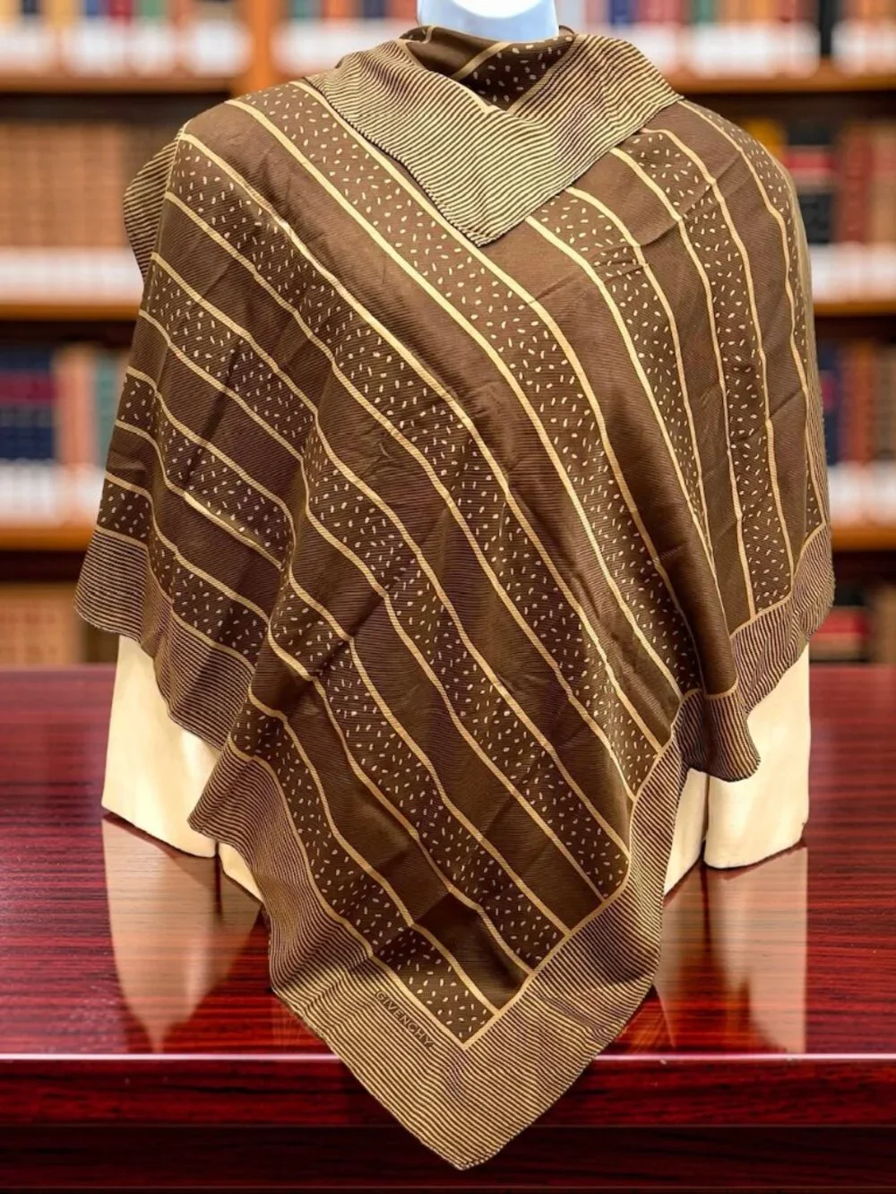 Vintage Givenchy 100% Silk Scarf 34